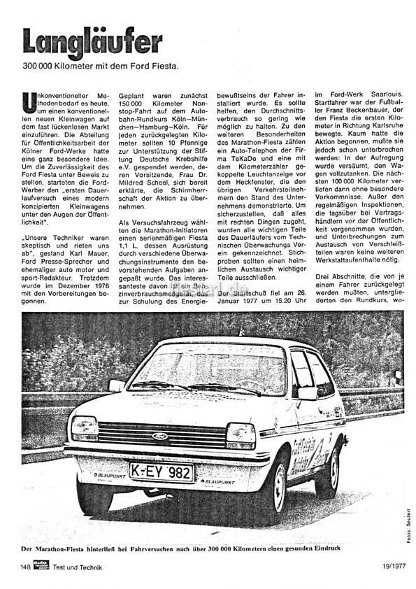 [Image: "Langl&auml;ufer. 300000 Kilometer mit dem Ford Fiesta."]