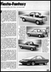 [Image: 'Fiesta-Fantasy. Ford verwirklichte auto motor und sport-Idee.']