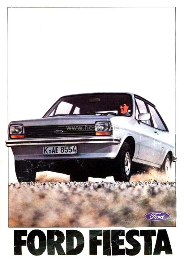 [Image: "Ford Fiesta. Vernunft hat Vorzug."]