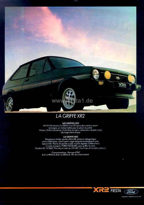 [Image: "La griffe XR2."]