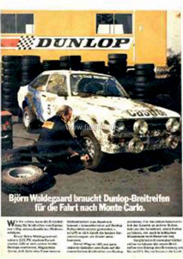 [Image: "Bernd Wagner braucht Dunlop-Breitreifen f&uuml;r die Fahrt ins Blaue."]