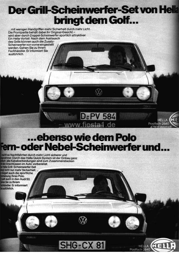 [Image: "Der Grill-Scheinwerfer-Set von Hella..."]