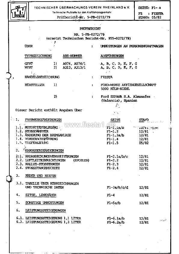 [Image: "Pr&uuml;fbericht Nr. 5-PB-0272/79 &uuml;ber Umr&uuml;stungen an Personenkraftwagen."]